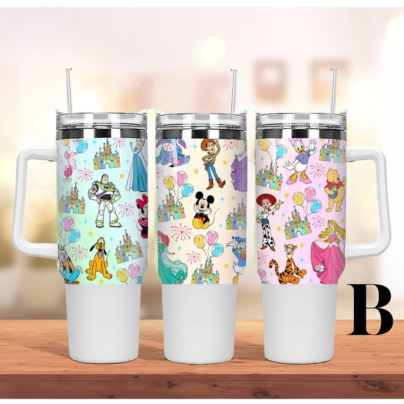 Custom 40 oz Tumbler Walt Disney Toy Story Woody Buzz Brand new double w… - Picture 1 of 1